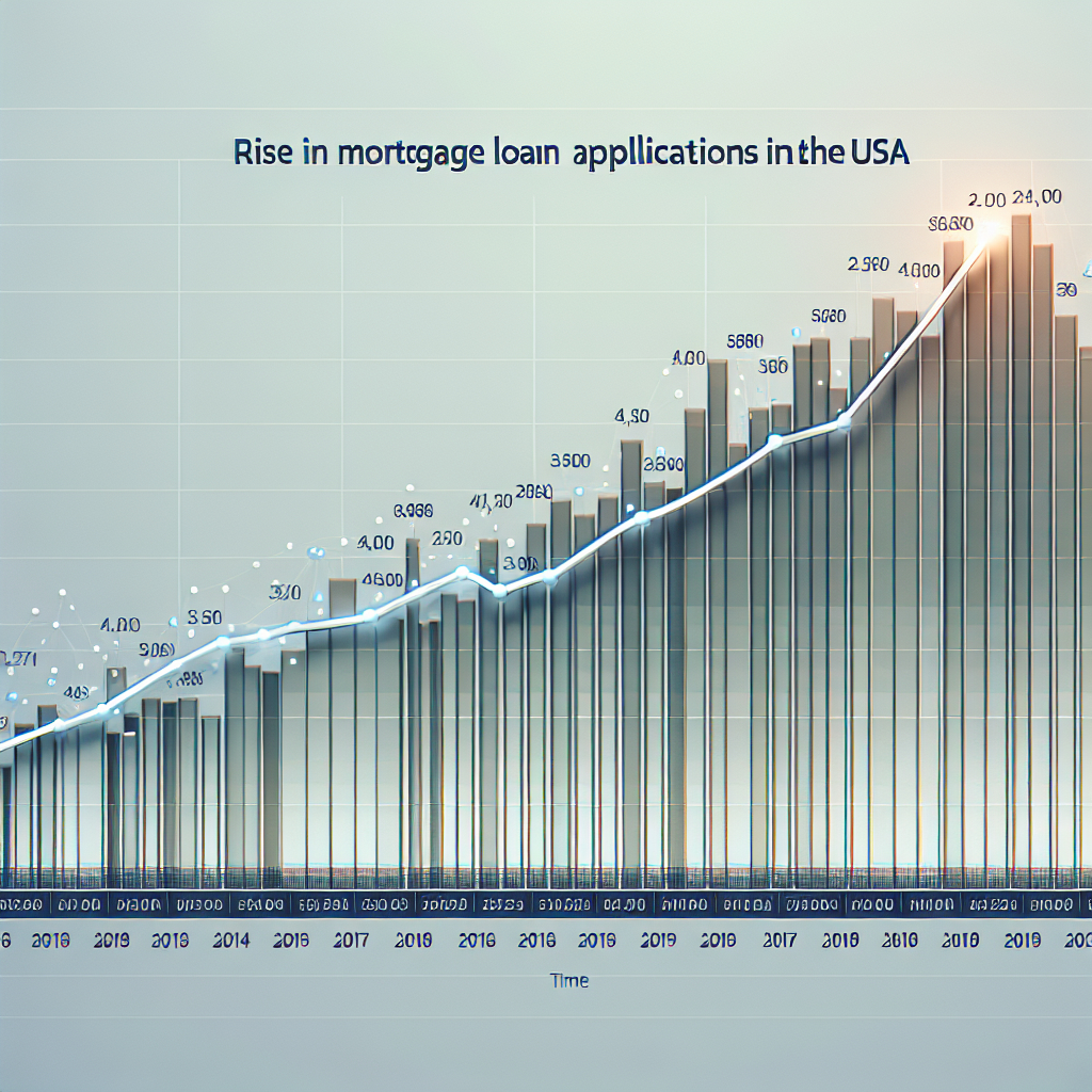 Рост количества заявок на ипотечный кредит в США